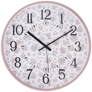 Часы  LEFARD  (221-357) (30.5  см) "COFFEE TIME