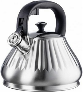 Чайник нерж. со свистком  REGENT  2.8 л (50049) (93-TEA-35) (индукция)
