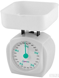 Весы кухонные  механические  HOMESTAR HS-3005М (5 кг, квадр..чаша), (002801),   (24)
